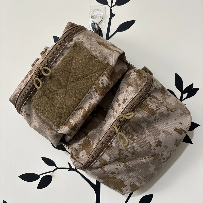 TR Bolsa táctica multiusos doble bolsillo panel trasero, acceso rápido