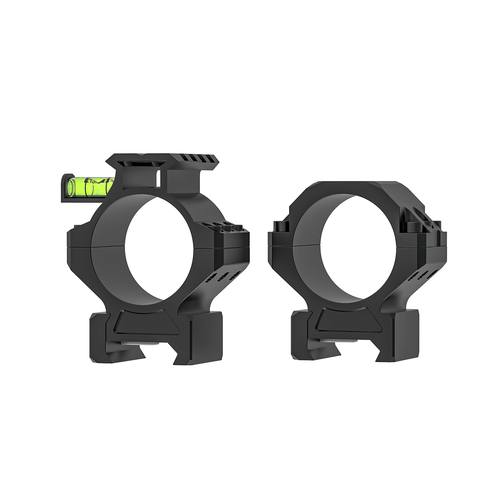 Montura de mira táctica SPINA OPTICS con nivel y Picatinny