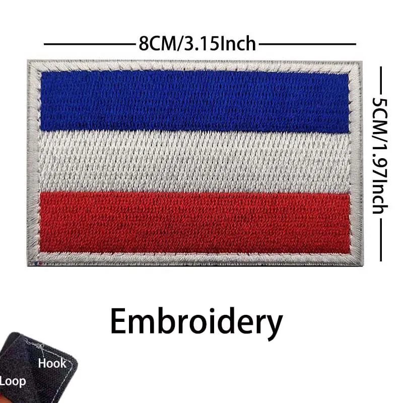 Parche táctico bordado bandera Europa – Insignia para coser o planchar - imagen 2