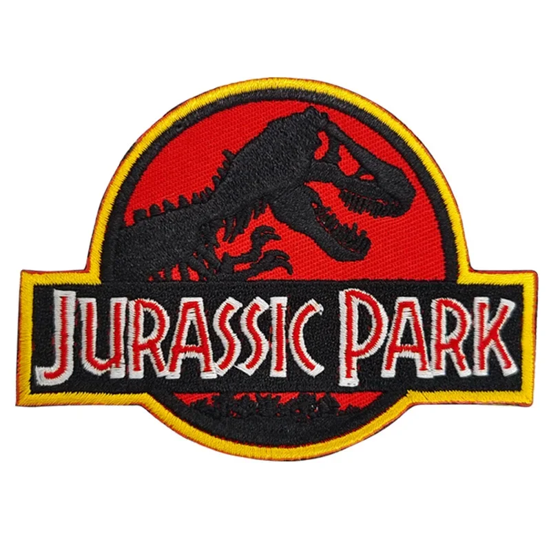 Parche bordado Velcro dinosaurio Jurassic Park para MOLLE