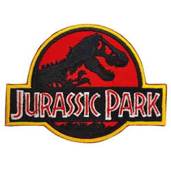 Parche bordado Velcro dinosaurio Jurassic Park para MOLLE