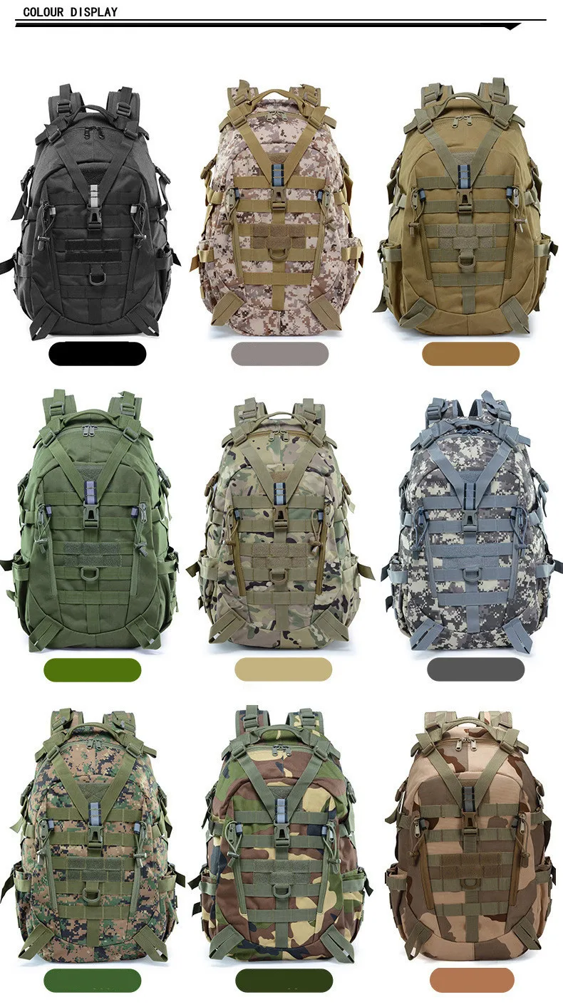 Mochila impermeable vista frontal