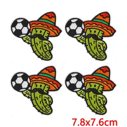 Parche termoadhesivo táctico cactus mexicano y letras para ropa