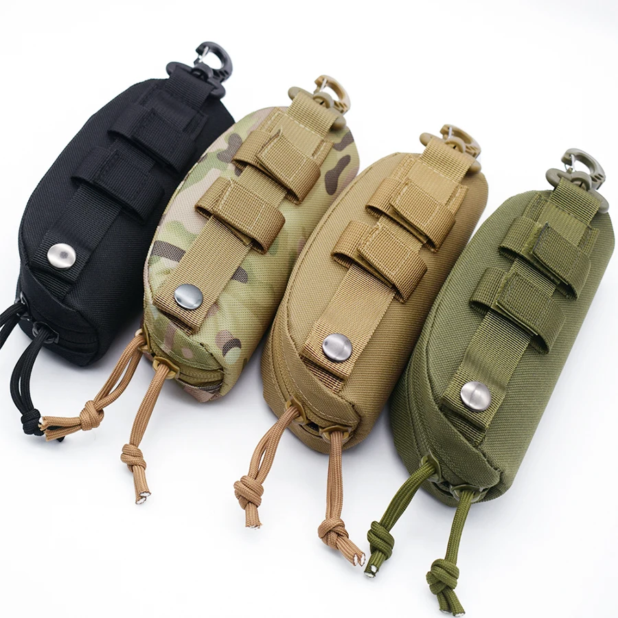 Bolsa táctica MOLLE resistente para accesorios y gafas de colgado