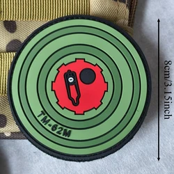 TM-62M parche PVC táctico para chalecos y mochilas