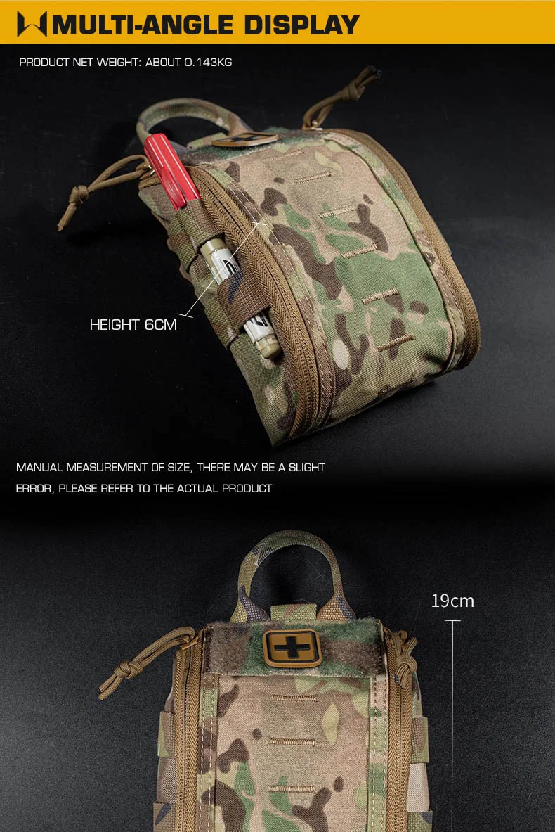 Bolsa médica compacta para exterior