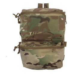 Panel trasero táctico POSEIDON DEFENSE MOLLE compatible chaleco FC V5