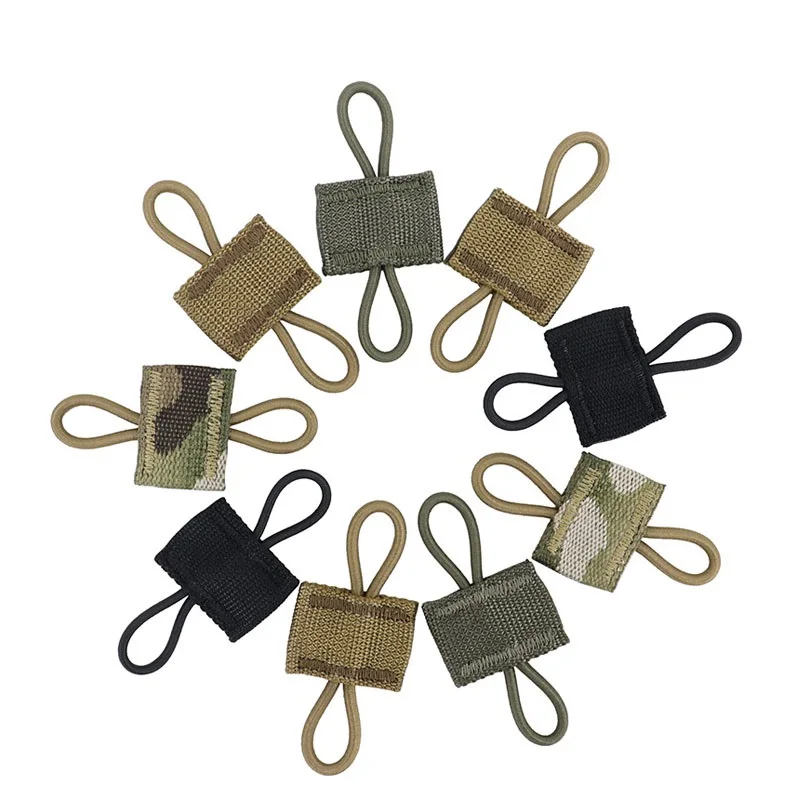 Correa sujeción táctica MOLLE para PTT y accesorios EDC exterior - imagen 4