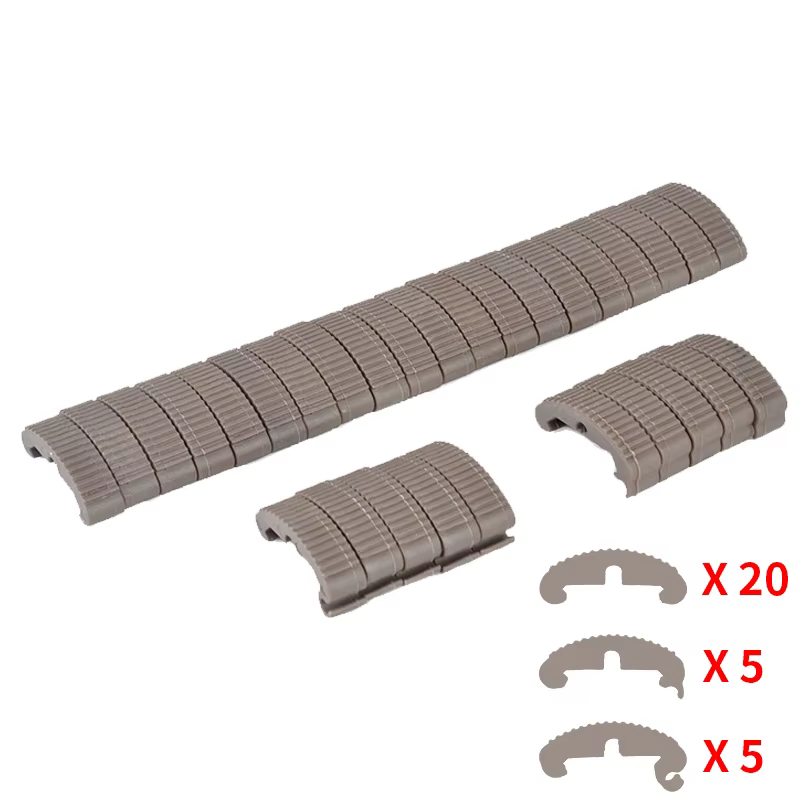 Cubierta riel Picatinny nailon para fijar cables y proteger Airsoft - imagen 5