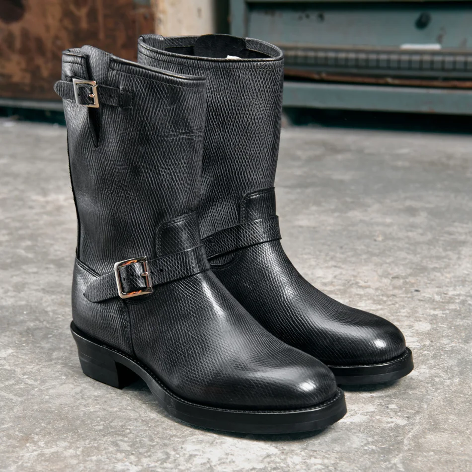 KOWM Botas de trekking piel vaca – Goodyear para trabajo y senderismo - imagen 2