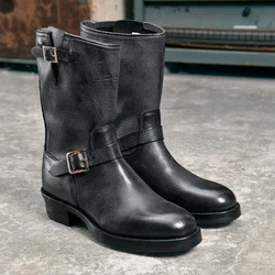 KOWM Botas de trekking piel vaca – Goodyear para trabajo y senderismo