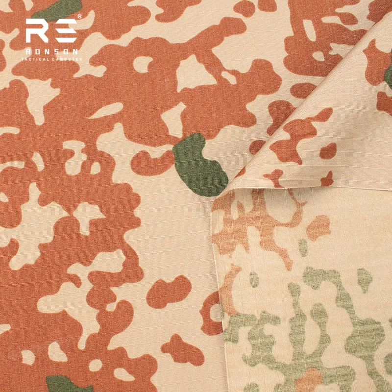 Tela táctica NYCO ripstop camuflaje Danés Desierto a cuadros - imagen 2