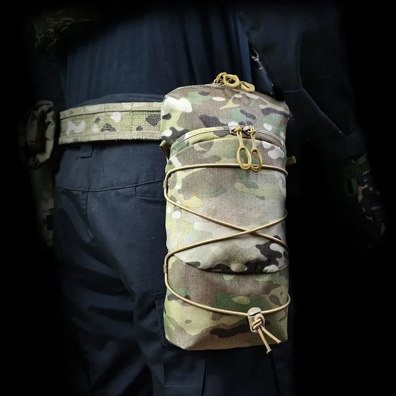 Bolsa táctica MOLLE vertical para transporte y almacenaje - imagen 4