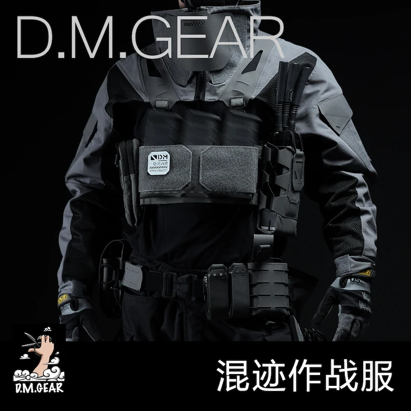 Camisa combate Original DM transpirable UPF compatible chaleco táctico - imagen 5