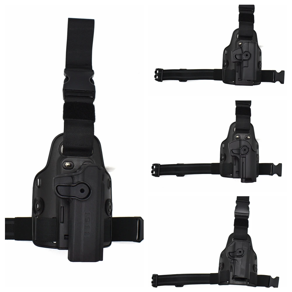 IMI funda de muslo para pistolas GL17/Beretta M9/Colt 1911/PX4 - imagen 5