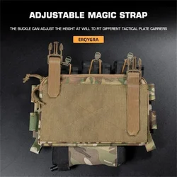ERQYGRA portacargadores Airsoft triple 5,56mm MOLLE