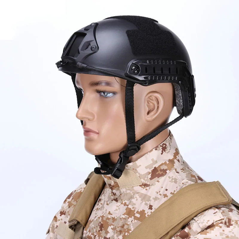 Casco táctico con carcasa ABS/PC y forro EPS