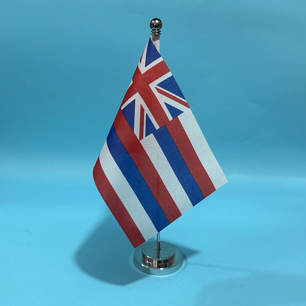 Bandera de Hawái en decoración de escritorio