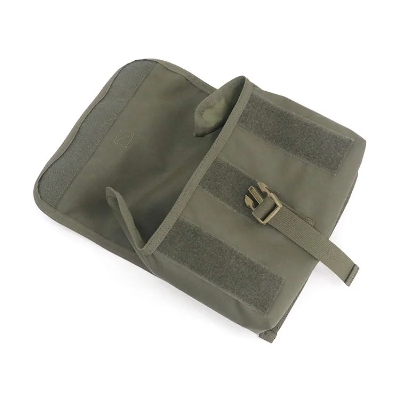 Protector facial táctico antigás MOLLE con bolsa multifuncional - imagen 2