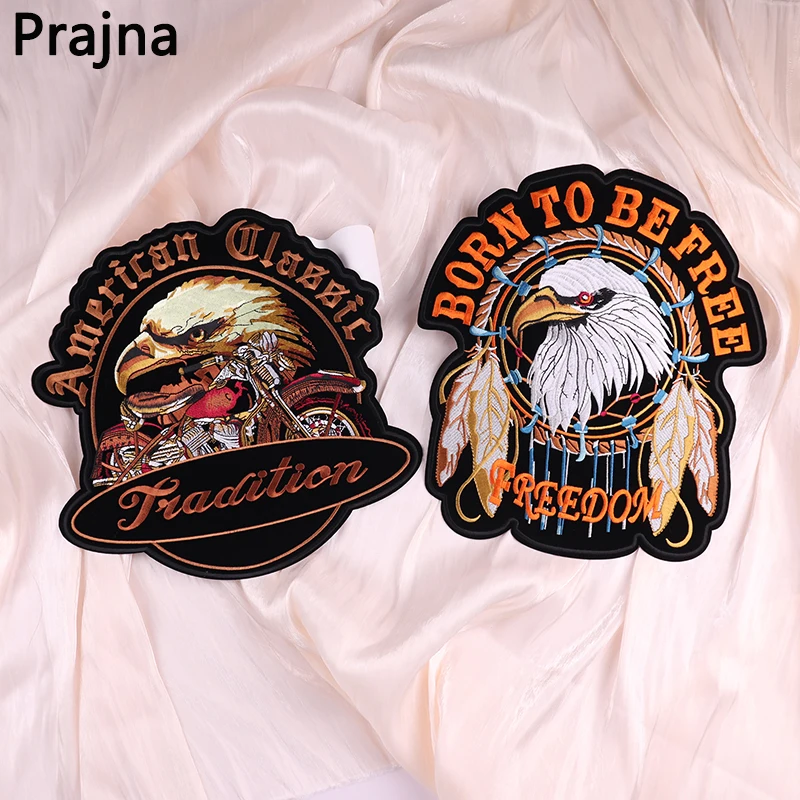 Parche águila espalda chaqueta