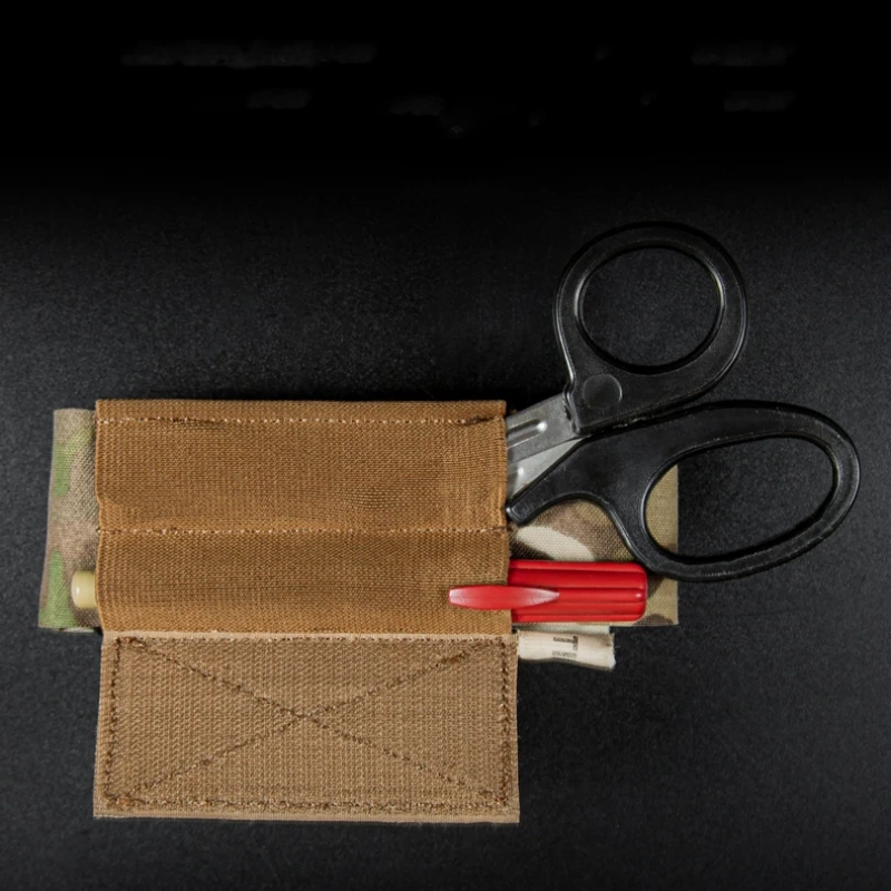 Estuche IFAK táctico MOLLE para torniquete y tijeras trauma - imagen 5