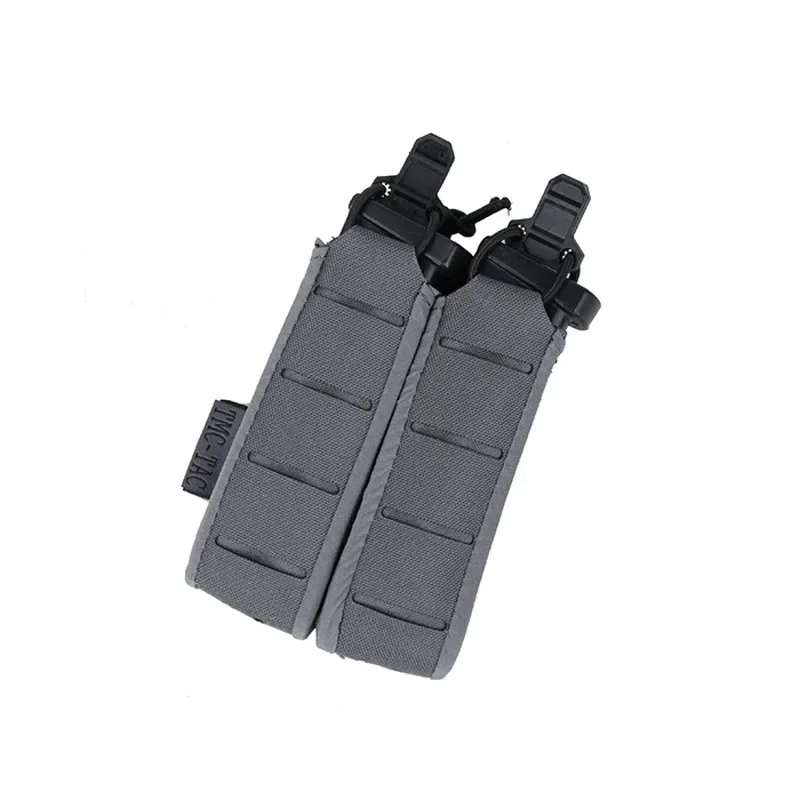 TMC Bolsa Doble Cartucho 9mm para Pistola con Parche Magnético