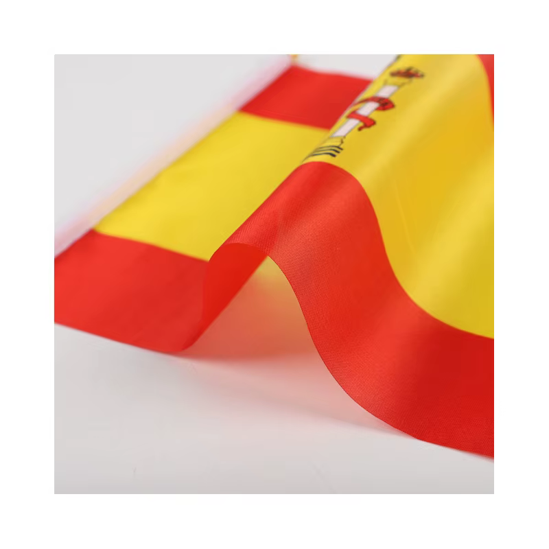 Bandera de España ondulada a mano – 14x21 cm - imagen 3