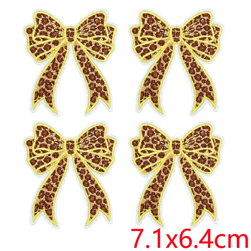 Parche termoadhesivo bordado leopardo corazón – para ropa - imagen 3
