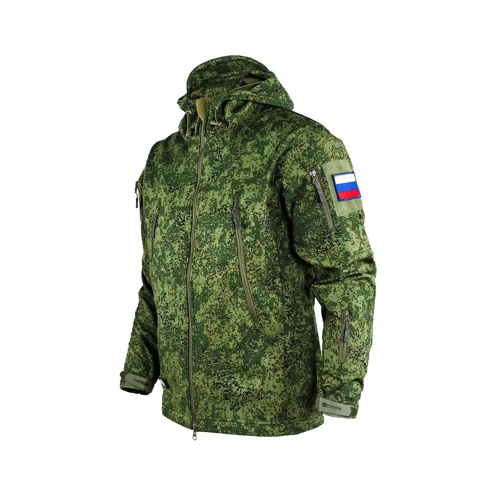 Bolsillos laterales de la chaqueta táctica