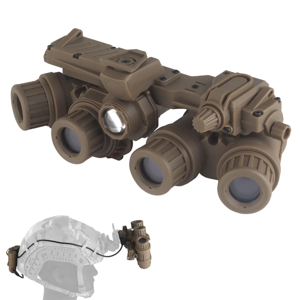 GPNVG 18 NVG gafas visión nocturna casco táctico Airsoft