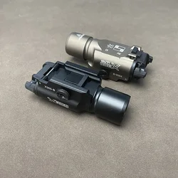 Linterna táctica SF X300B de riel Picatinny, luz LED blanca