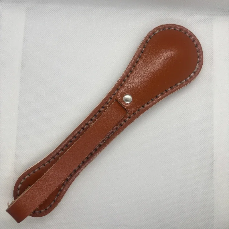 Clapper cuero para defensa con bloque de plomo cosido a mano sólido - imagen 5