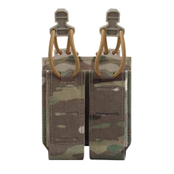 Funda doble portacargadores 9mm MOLLE – bolsa táctica para rifle
