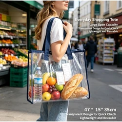 Bolsa estanca transparente PVC jelly impermeable gran capacidad