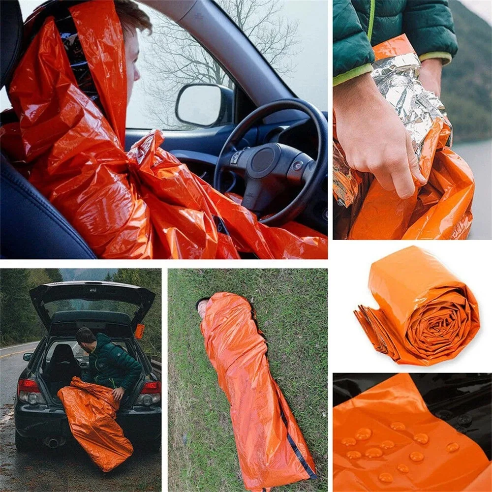 Saco de dormir impermeable para supervivencia táctica - imagen 5