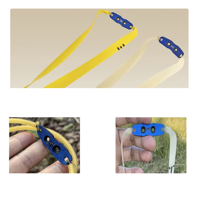 Tirachinas caza recambio 20 piezas – bolsa fibra ultrafina - imagen 3
