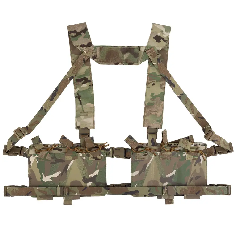 Alpha Chaleco Táctico MOLLE diseño dividido para caza y accesorios - imagen 3