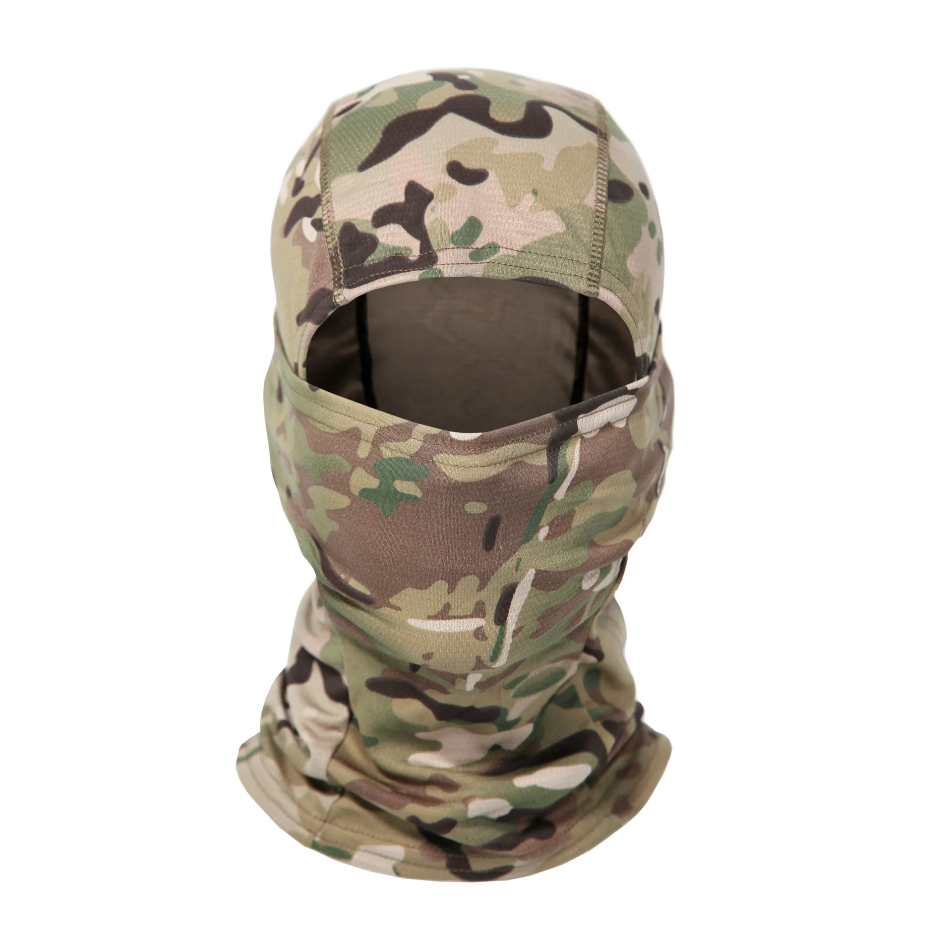 Pasamontañas táctico Multicam con máscara completa y cubrecuello