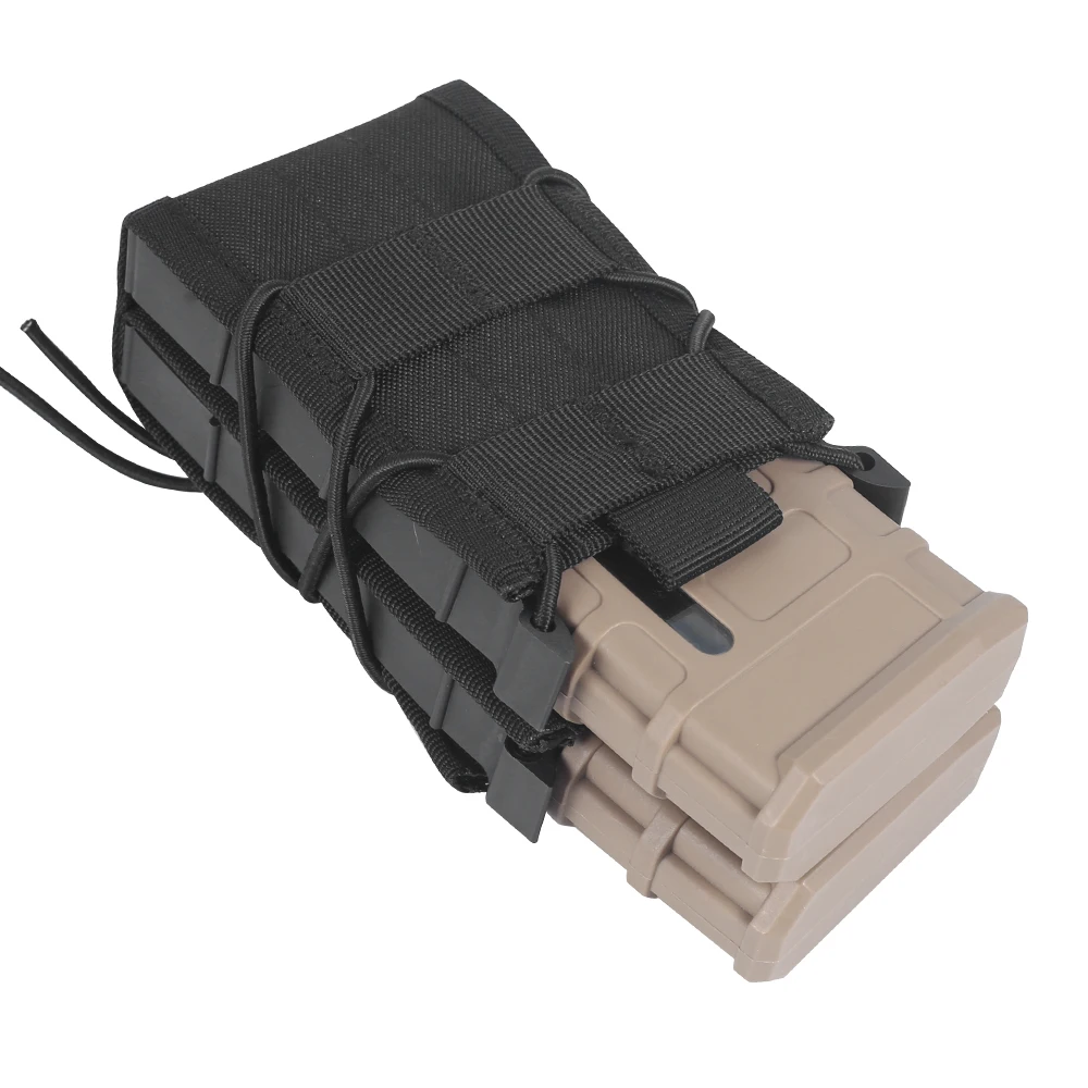 Bolsa táctica porta cargadores MOLLE de nylon para rifle táctico - imagen 4