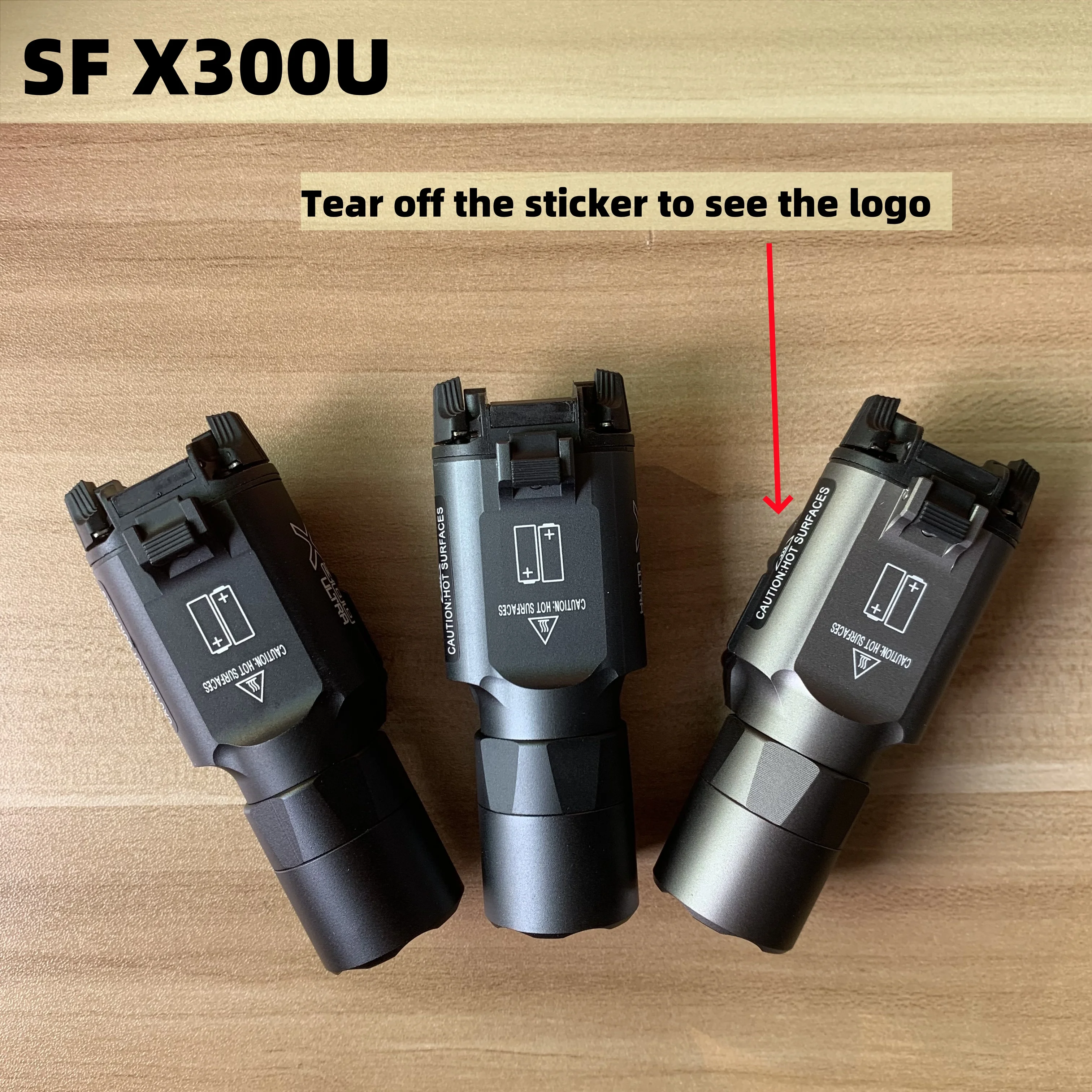 SureFIR SF X300U linterna táctica airsoft estroboscópica metal - imagen 2