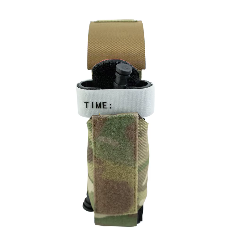 Bolsa táctica MOLLE para torniquete y primeros auxilios - imagen 3