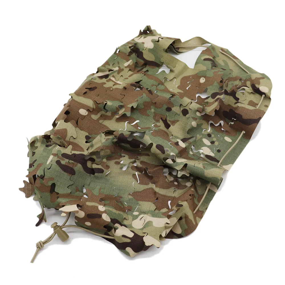 Cubierta táctica para casco camuflaje 3D con corte láser - imagen 4