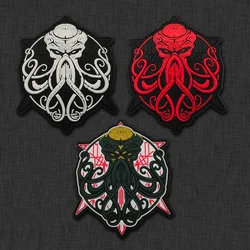 Cthulhu Awakens – Parche PVC brillante para mochila táctica