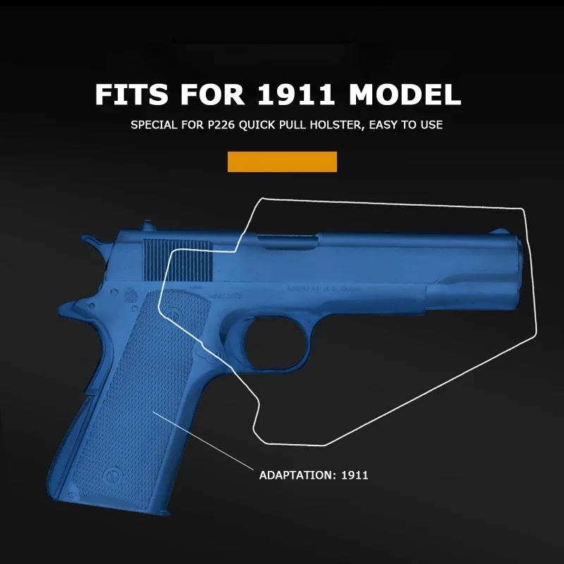 Funda Kydex táctica Colt 1911 – Transporte - imagen 5
