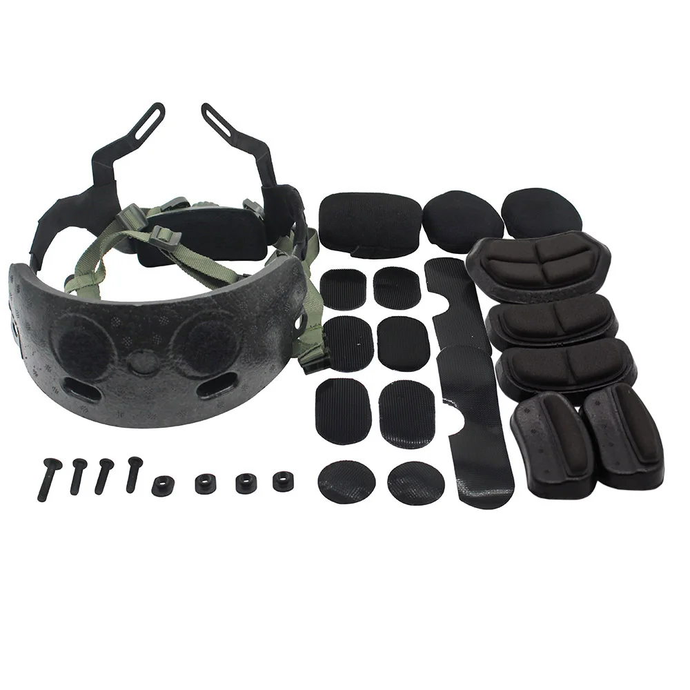 Sistema de suspensión interior visto desde otro ángulo