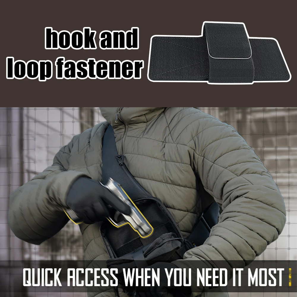 Funda táctica para pistola de transporte oculto con extracción rápida - imagen 2