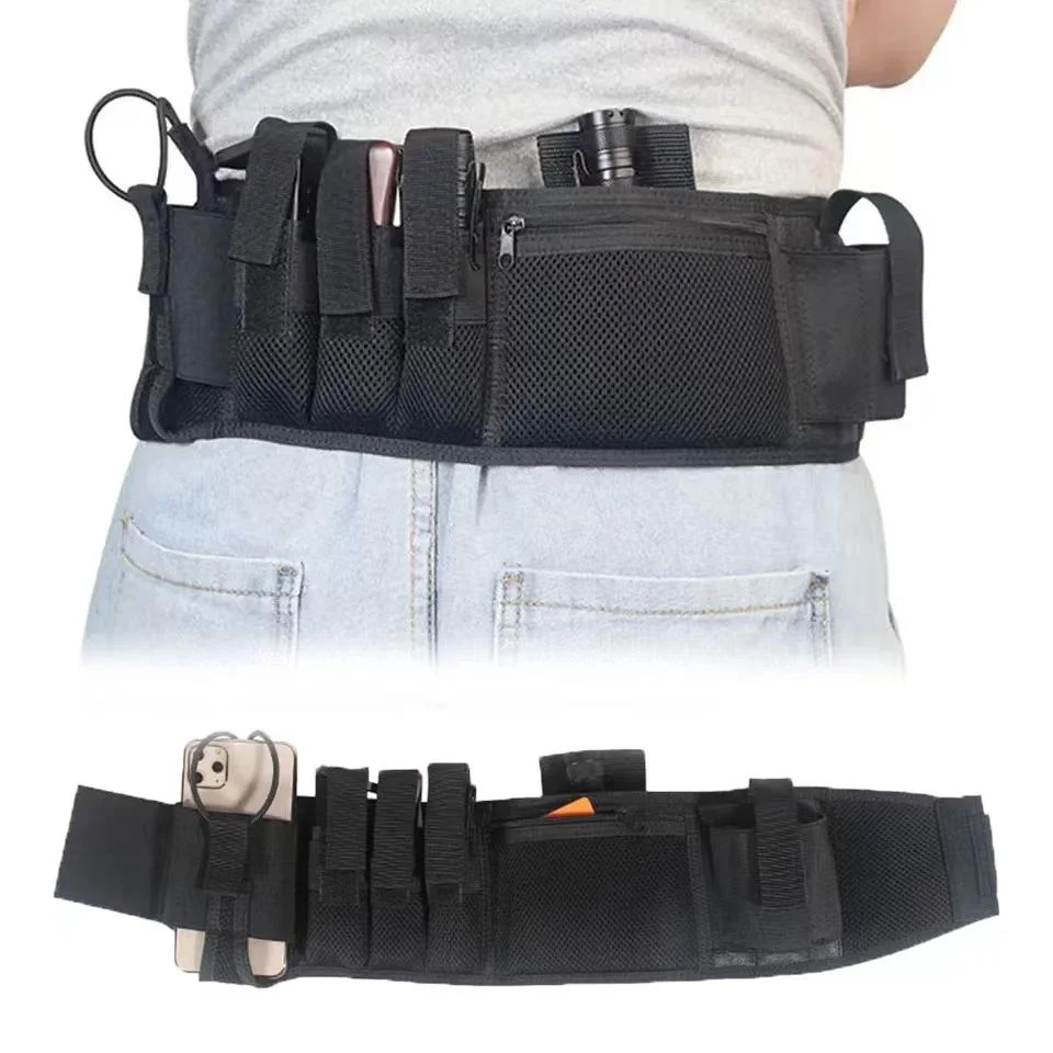 Funda táctica de porte oculto fajín ventral con bolsillos - imagen 5
