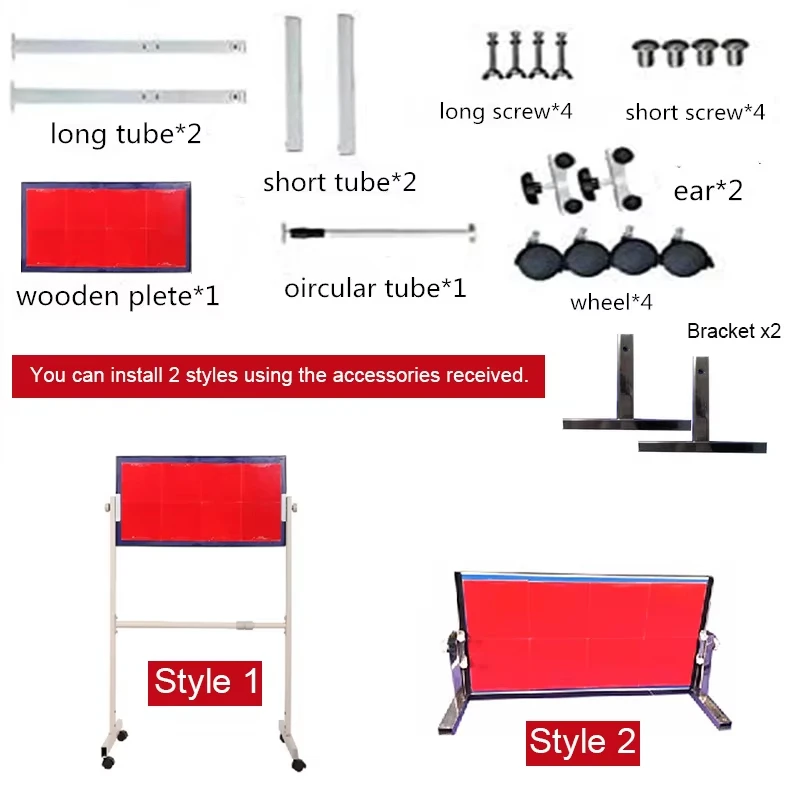 Tabla rebote ping pong profesional – Entrenador ajustable práctica tenis de mesa - imagen 2