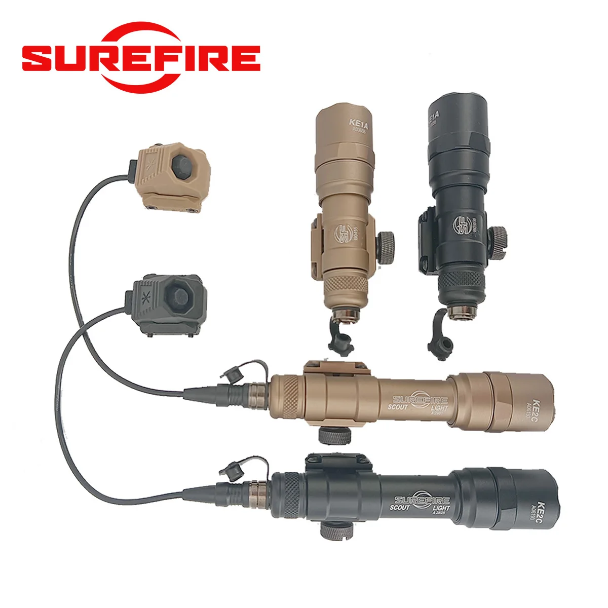 Surefire SF M300/M600 Linterna táctica UNITY AXON SL, riel Picatinny