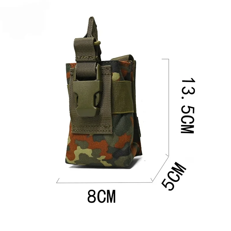Bolsa de radio táctica MOLLE en poliéster 1000D - imagen 3